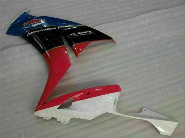 2012-2016 Blanc Rouge Honda CBR1000RR Carénage Moto