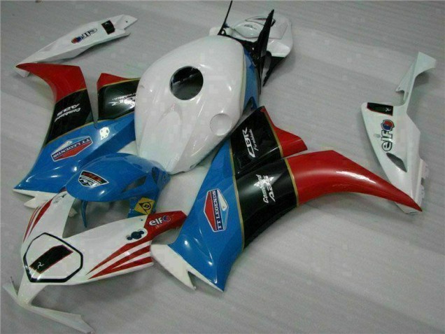 2012-2016 Bleu Blanc Honda CBR1000RR Carénage Moto 2012-2016 Bleu Blanc Honda CBR1000RR Carénage Moto