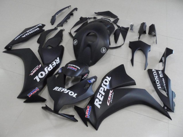 2012-2016 Noir Mat Repsol Honda CBR1000RR Carénage Moto