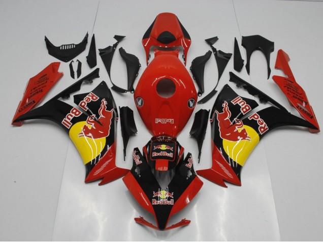2012-2016 Noir Red Bull Honda CBR1000RR Carénage Moto 2012-2016 Noir Red Bull Honda CBR1000RR Carénage Moto