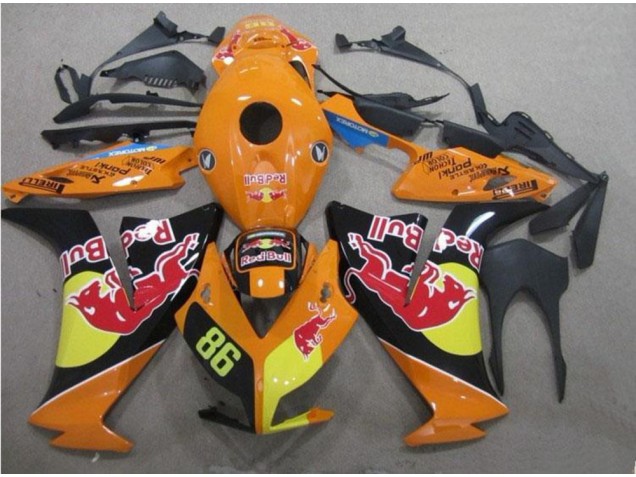 2012-2016 Red Bull 86 Honda CBR1000RR Carénage Moto
