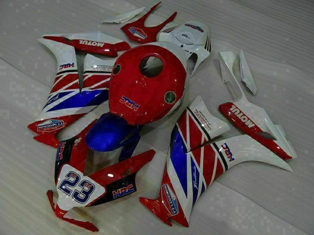2012-2016 Rouge Blanc Bleu 23 Honda CBR1000RR Carénage Moto 2012-2016 Rouge Blanc Bleu 23 Honda CBR1000RR Carénage Moto