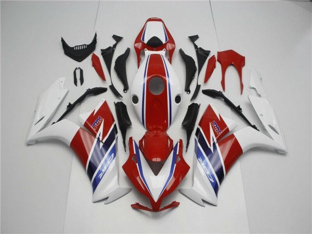 2012-2016 Rouge Blanc Bleu Honda CBR1000RR Carénage Moto