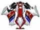 2012-2016 Rouge Blanc Honda CBR1000RR Carénage Moto 2012-2016 Rouge Blanc Honda CBR1000RR Carénage Moto