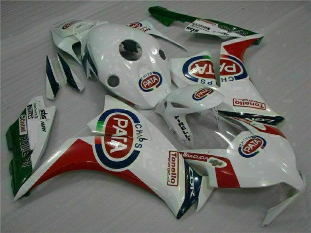 2012-2016 Rouge Blanc PATA Honda CBR1000RR Carénages Moto 2012-2016 Rouge Blanc PATA Honda CBR1000RR Carénages Moto