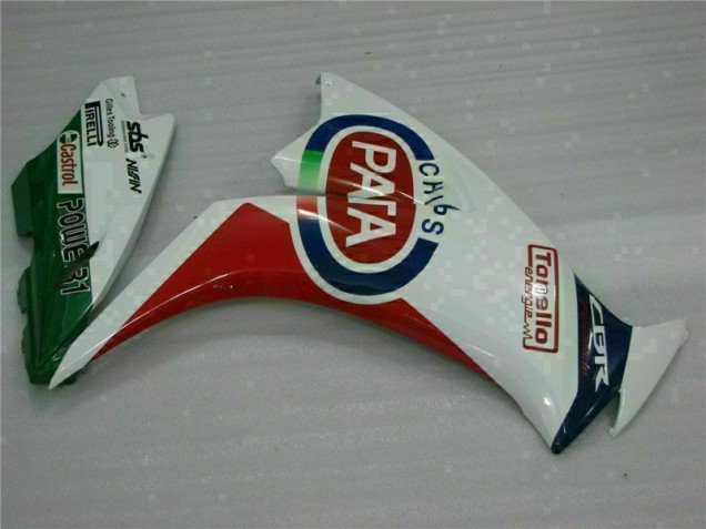 2012-2016 Rouge Blanc PATA Honda CBR1000RR Carénages Moto 2012-2016 Rouge Blanc PATA Honda CBR1000RR Carénages Moto