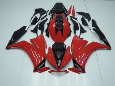 2012-2016 Rouge Noir avec No Décalque Honda CBR1000RR Carénage Moto