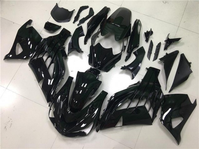2012-2021 Noir Brillant Kawasaki ZX14R ZZR1400 Carénages Moto 2012-2021 Noir Brillant Kawasaki ZX14R ZZR1400 Carénages Moto