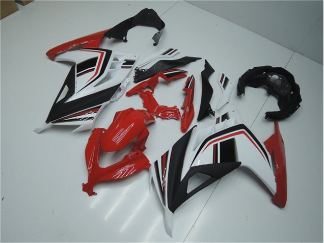 2013-2016 Rouge Blanc Noir Kawasaki EX300 Carénage Moto