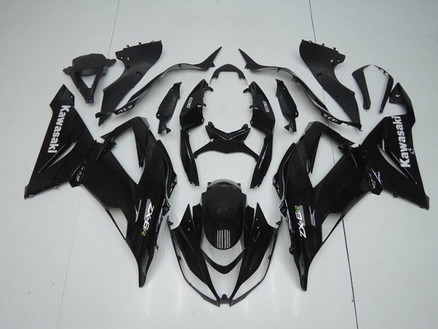 2013-2018 Gloss Noir Kawasaki ZX6R Carénage Moto 2013-2018 Gloss Noir Kawasaki ZX6R Carénage Moto