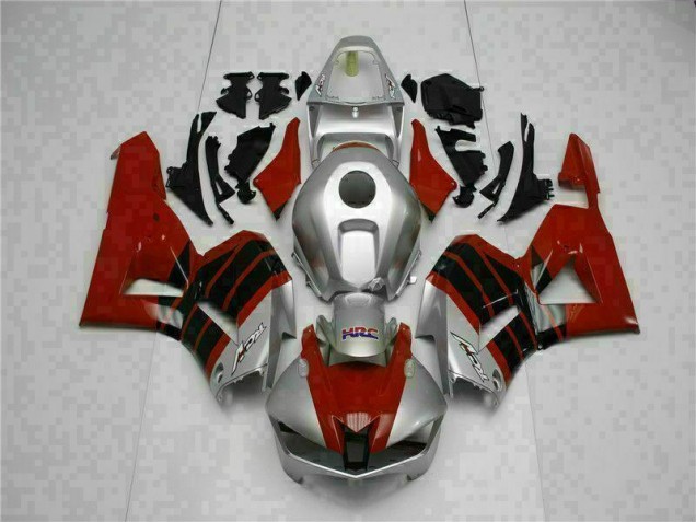 2013-2021 Rouge Argent Honda CBR600RR Carénage Moto 2013-2021 Rouge Argent Honda CBR600RR Carénage Moto