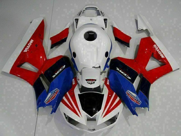 2013-2021 Rouge Bleu Honda CBR600RR Carénage Moto
