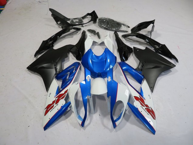 2015-2018 Bleu Blanc Noir BMW S1000RR Carénage Moto 2015-2018 Bleu Blanc Noir BMW S1000RR Carénage Moto