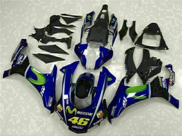 2015-2019 Bleu Yamaha YZF R1 Carénage Moto 2015-2019 Bleu Yamaha YZF R1 Carénage Moto