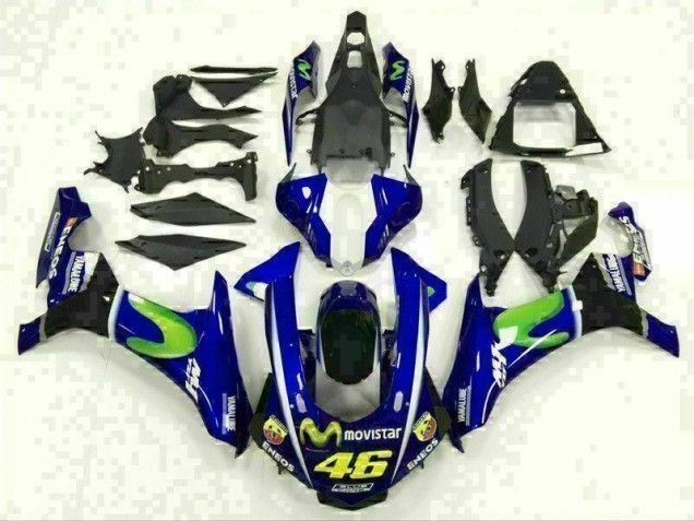 2015-2019 Bleu Yamaha YZF R1 Carénage Moto 2015-2019 Bleu Yamaha YZF R1 Carénage Moto