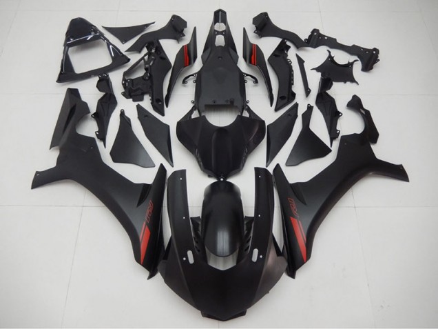 2015-2019 Noir Rouge Yamaha YZF R1 Carénage Moto 2015-2019 Noir Rouge Yamaha YZF R1 Carénage Moto