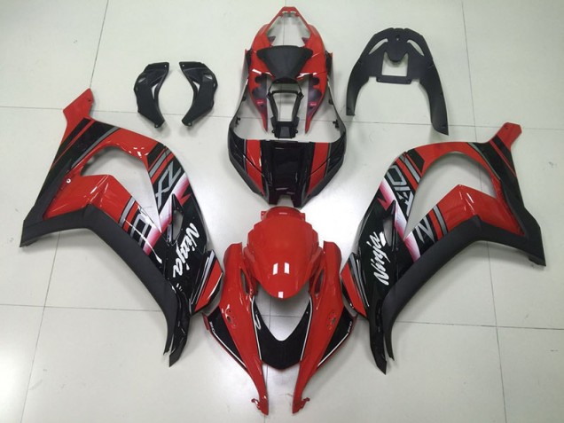 2016-2019 Noir Rouge Ninja Kawasaki ZX10R Carénage Moto 2016-2019 Noir Rouge Ninja Kawasaki ZX10R Carénage Moto