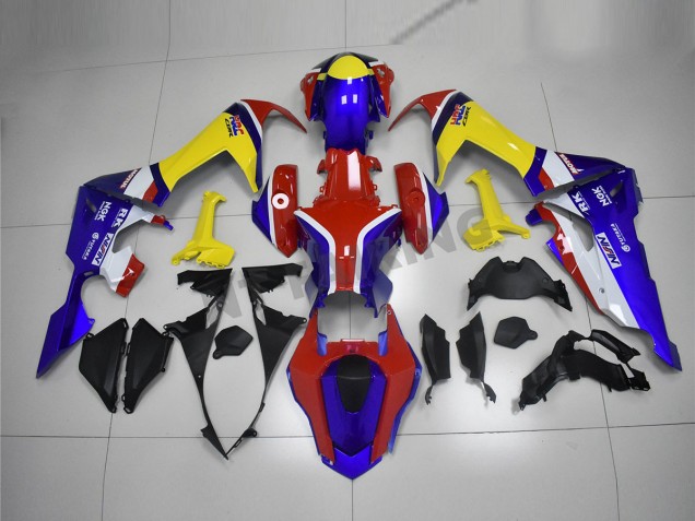 2017-2020 Bleu Jaune Rouge Honda CBR1000RR Carénage Moto