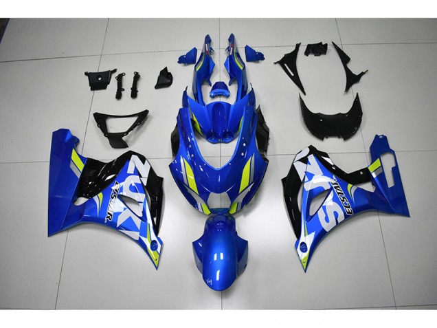 2017-2021 Bleu Blanc Décalque Suzuki GSXR 1000 Carénage Moto 2017-2021 Bleu Blanc Décalque Suzuki GSXR 1000 Carénage Moto