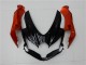 Carénages Moto Suzuki GSXR 600/750 2008-2010 - Orange Gris Noir Brillant