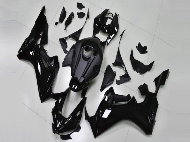 Carénages Moto Honda CBR1000RR 2017-2023 - Noir Brillant Noir Mat