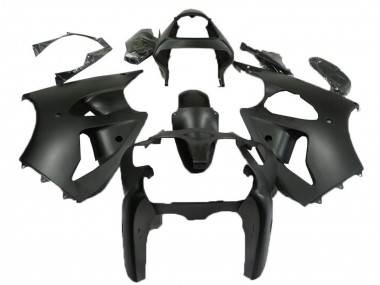 Carénages Moto Kawasaki ZX6R 2000-2002 - Noir Mat