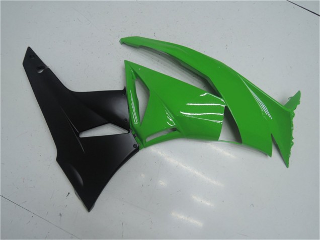 Kits Carénage Moto Kawasaki ZX6R 2009-2012 - Vert Noir Brillant