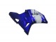 Carénage Moto Yamaha YZF R1 2000-2001 - Bleu Blanc