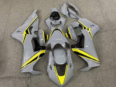 Carénages Moto Honda CBR1000RR 2017-2023 - Nardo Gris Jaune Bande