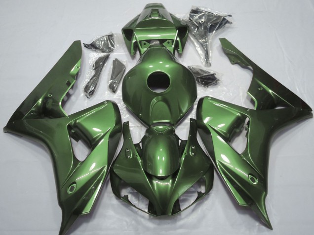 Carénages Moto Honda CBR1000RR 2006-2007 - Vert Forêt