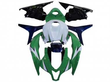 Carénage Moto Honda CBR600RR 2009-2012 - Blanc Vert Bleu Noir Brillant