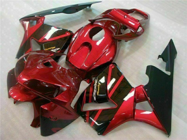 Kits Carénage Moto ABS Honda CBR600RR 2005-2006 - Rouge Noir