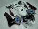 Carénages Moto Honda CBR600RR 2005-2006 - Blanc Noir Vert