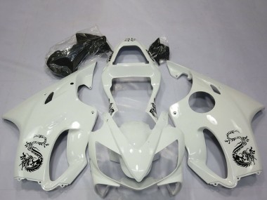 Carénages Moto Honda CBR600 F4i 2001-2003 - Blanc Dragon