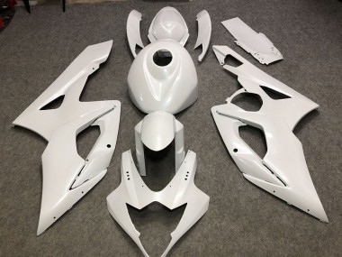 Carénages Moto Suzuki GSXR 1000 2005-2006 - Blanc Brillant Plaine