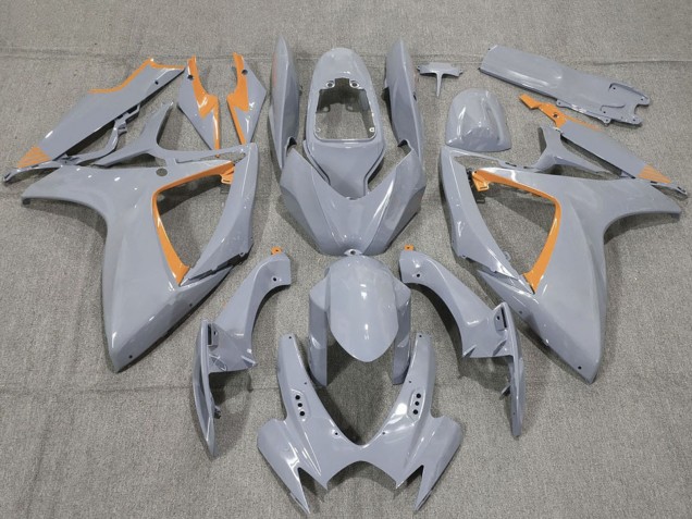 Carénages Moto Suzuki GSXR 600 / GSXR 750 2006-2007 - Nardo Gris Orange