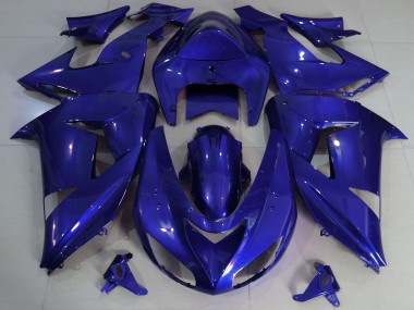 Carénages Moto Kawasaki ZX10R 2006-2007 - Bleu Foncé