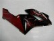 Carénages Moto Honda CBR1000RR 2004-2005 - Noir Brillant Rouge Flamme