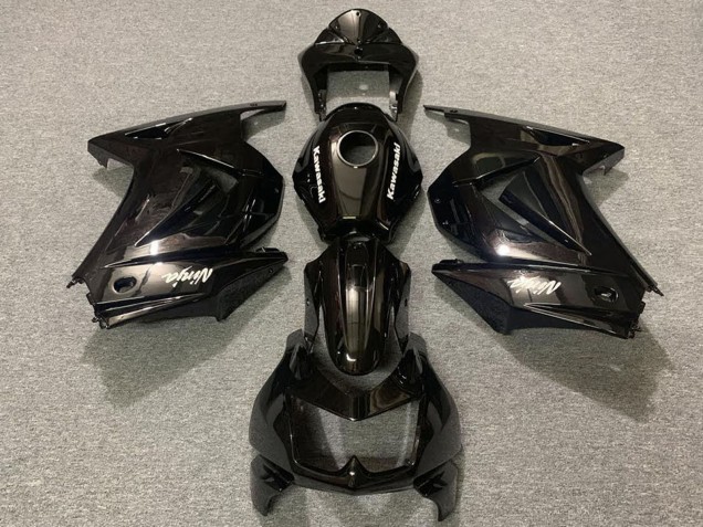 Carénages Moto Kawasaki Ninja 250 2008-2012 - Noir Brillant OEM Style