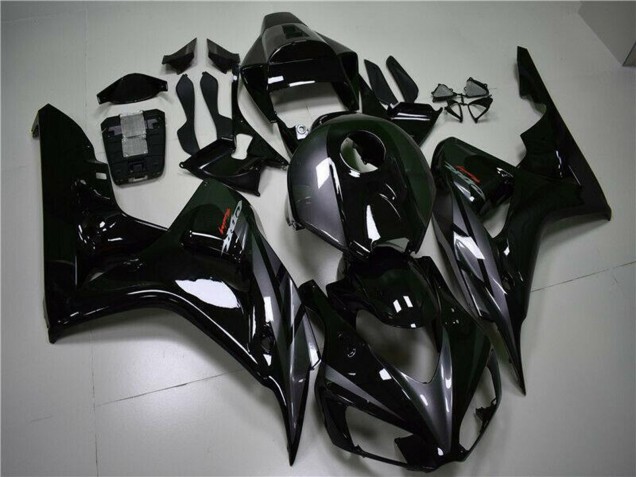 Carénages Moto Honda CBR1000RR 2004-2005 - Noir Brillant Gris