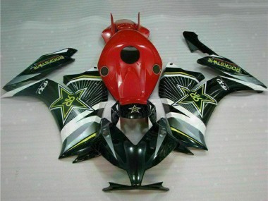 Carénages Moto Honda CBR1000RR 2012-2016 - Rouge Noir Blanc Argent Vert Noir Brillant