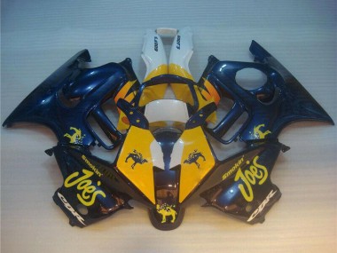 Carénages Moto Honda CBR600 F3 1995-1996 - Bleu Jaune Joes