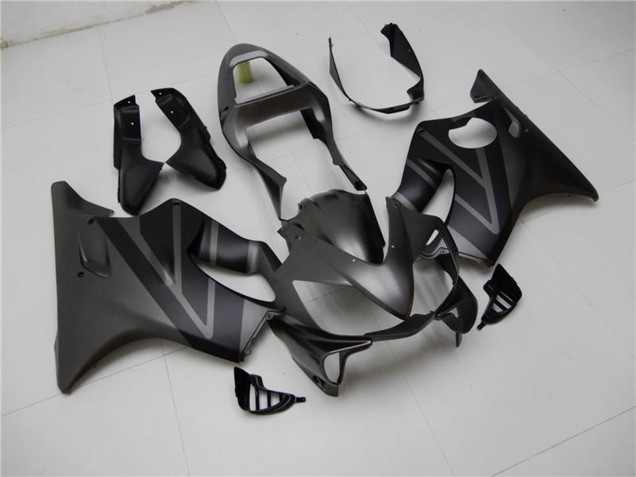 Kits Carénage Moto Honda CBR600 F4i 2001-2003 - Noir Mat Gris