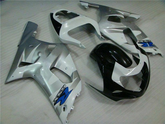 Carénages Moto Suzuki GSXR 600/750 2001-2003 - Jaune Noir Brillant