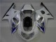 Carénages Moto Suzuki GSXR 600/750 2001-2003 - Blanc Argent Bleu Noir