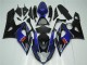 Carénages Moto Suzuki GSXR 1000 2005-2006 - Bleu Noir