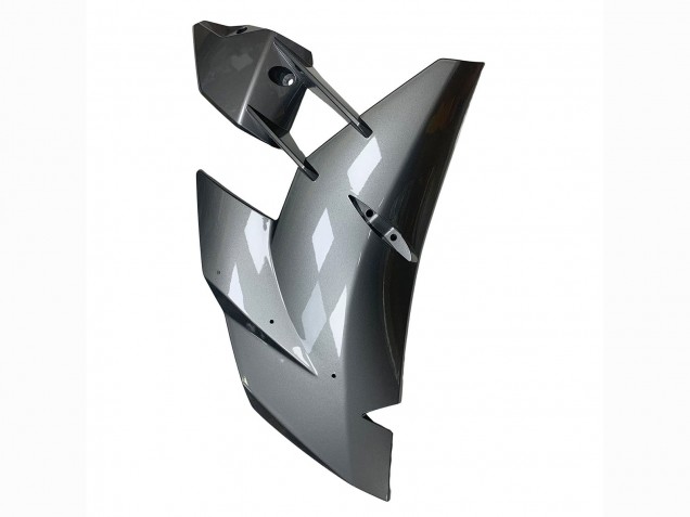 Carénages Moto Kawasaki Ninja H2 2015-2022 - Argent Noir Fibre de Carbone