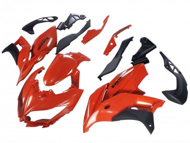 Carénages Moto Kawasaki Versys 650 2015-2021 - Rouge Noir Mat