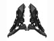 Carénages Moto Kawasaki Versys 650 2022-2025 - Vert Foncé Noir