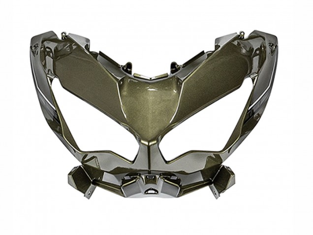 Carénages Moto Kawasaki Versys 650 2022-2025 - Vert Foncé Noir